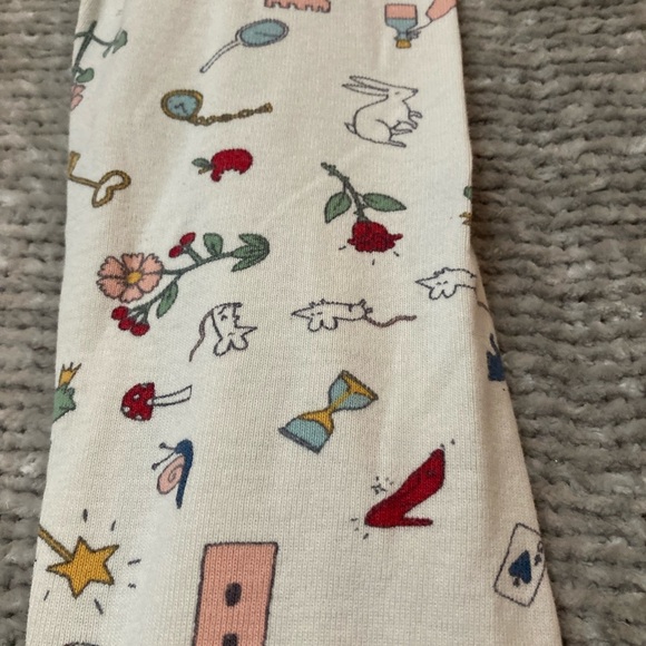 Fairytale Pajama Pants 120cm US 6-7 Princess 100% Organic Cotton - Picture 5 of 5